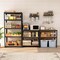 Costway 5 Tier Adjustable Garage Shelving Unit with 2000 lbs Max Load for Warehouse Black/Grey/Blue/Silver